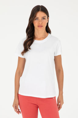 U. S. Polo Assn / Женская белая базовая футболка - U.s. polo assn фото 8