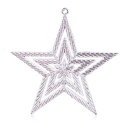 Набор новогодних украшений "Снежное великолепие" (34шт*3см)