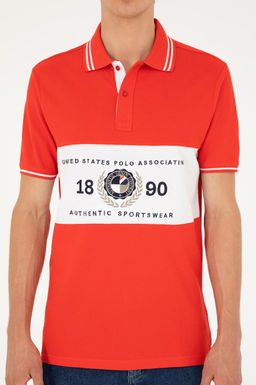 Мужская красная футболка Неожиданная скидка в корзине - U.s. polo assn фото 6