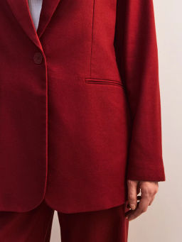 Однобортный жакет с содержанием льна ZR2605012501-77 / Zarina