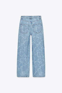 MID-RISE BAGGY TRF JEANS - Zara фото 8