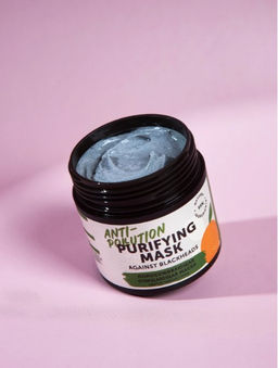 Маска поросуживающая очищающая против черных точек anti-pollution, 50 мл Botavikos