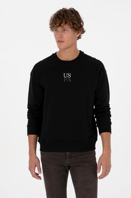 Erkek Siyah Basic Sweatshirt Sepette S_rpriz _ndirim - U.s. polo assn фото 3