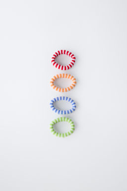 PACK CUATRO COLETEROS RAYAS / Multicolor