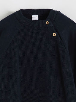 Bisiklet Yaka Uzun Kollu Erkek ?ocuk Triko Kazak