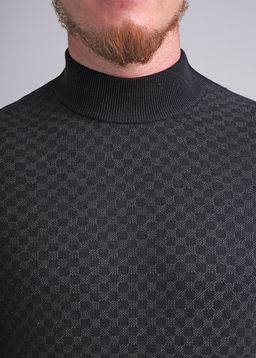 Джемпер муж (ЧЗ) т.синий 444263/17ха - Clever wear фото 5