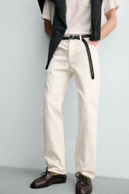 AARON LEVINE X ZARA STRAIGHT FIT JEANS  фото 15