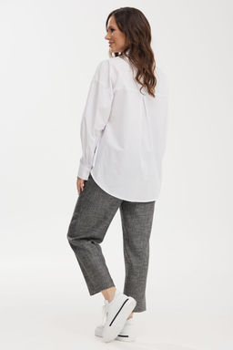 Костюм Magia mody 2458 белый+ серый