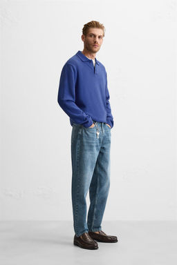 COTTON KNIT POLO SHIRT - Zara фото 4
