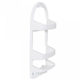 Полка для ванной навесная пластмассовая 27х62х122см (Россия)