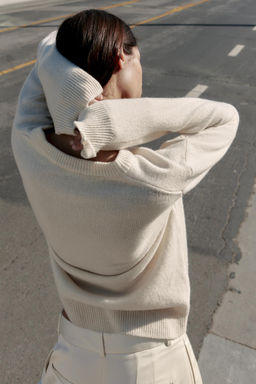 PLAIN KNIT JUMPER - Zara фото 6