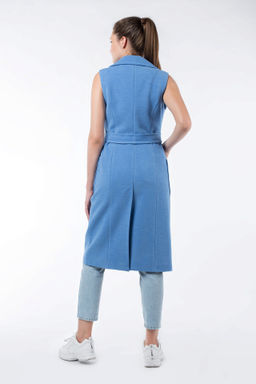 01-09081 Пальто женское демисезонное (пояс) - El podio фото 4