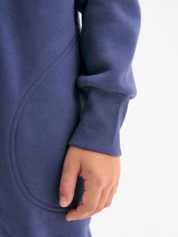 Серо-синий комбинезон для мальчика