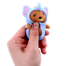 Цена за 24 шт. Антистресс игрушка - мялка «Звери», МИКС