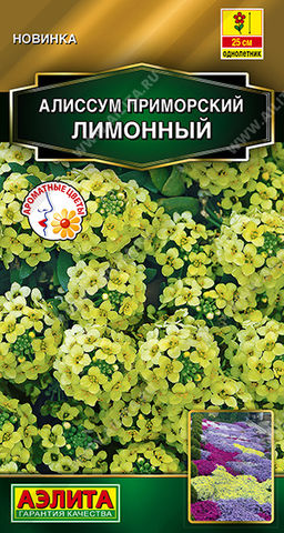 1114A Алиссум приморский Лимонный 0,1 гр