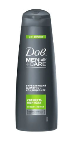 ДАВ д/душа гель 380мл Муж Свежий ментол