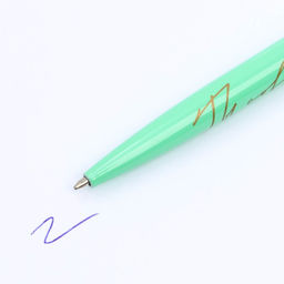 Ручка шариковая, синяя паста, 1.0 мм, металлическая с поворотным механизмом Ты совершенна