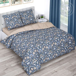 Постельное белье Ар-Деко с простынью на резинке (поплин DE LUXE) Евро/Пододеяльник: 1 шт. - 215*200; Простыня на резинке: 1 шт. - 200*180; Наволочка: 2 шт. - 70*70; DE LUXE с простынью на резинке