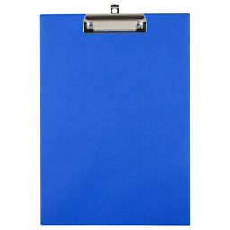 Доска-планшет с зажимом OfficeSpace, ПВХ (ПС_49755) синяя