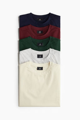 Pack de 5 camisetas Regular Fit
