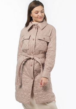 Пальто женское демисезонное (пояс)