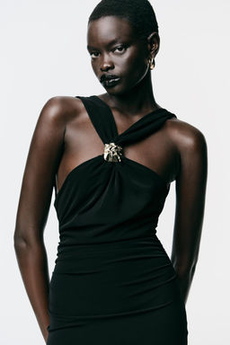 CROSSOVER DRESS WITH DETAIL - Zara фото 3