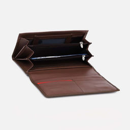 Кошелёк на магнитах, цвет коричневый - Simaland фото 3