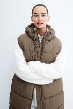 MAMA Chaleco puffy con capucha - H&m фото 3