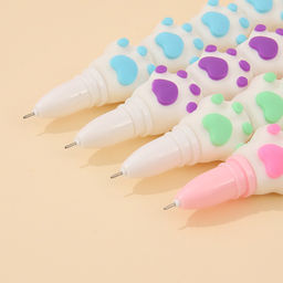 Ручка гелевая "Paw peace", mix