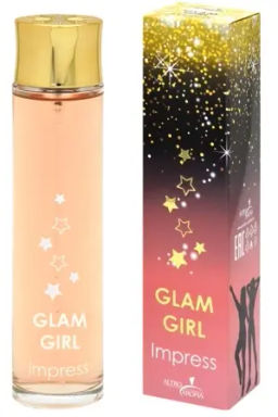 AAf090 Туал/вода жен. (90мл) GLAM GIRL IMPRESS (28)