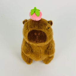 Мягкая игрушка Капибара с ягодой 22 см (арт. YE240618-6) - Storyland фото 18