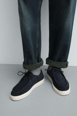 CASUAL LEATHER SHOES - Zara фото 3