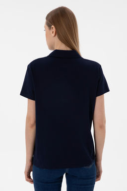 Kad_n Lacivert Basic Ti__rt Sepette S_rpriz _ndirim - U.s. polo assn фото 6