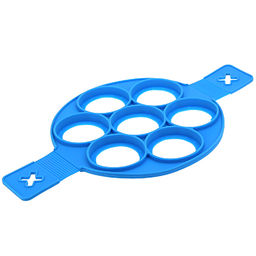 Форма силиконовая Для идеальных оладьев на 7 штук по д7см, д23см, цвета микс (Китай) - Домашняя мода фото 5