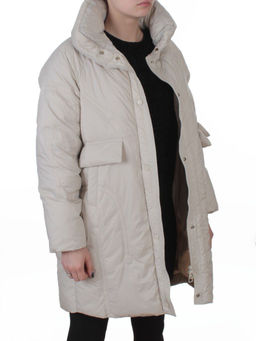 3062 MILK Куртка пуховая зимняя женская (утиный пух) - Fashion фото 8