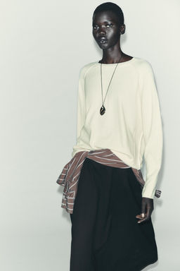 OVERSIZED KNIT JUMPER - Zara фото 3