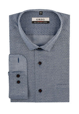 Сорочка мужская длинный рукав GREG 223/131/1091/Z/1p  фото 2