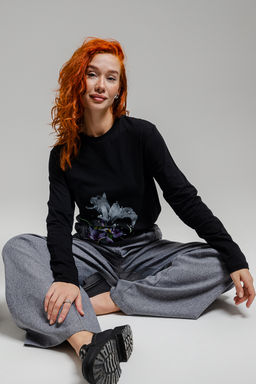 8527 футболка с дл.рукавом унисекс - Натали фото 19