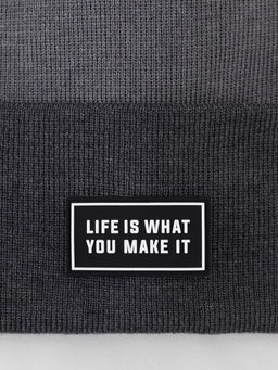 Crockid _ КВ 20426/антрацит,тем.серый меланж шапка дет  фото 2