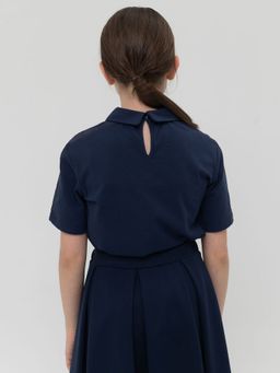 PELICAN, футболка для девочек, Темно-синий  фото 5