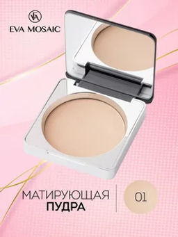 EM Пудра матирующая, 9,5 г, 01