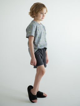Футболка для мальчика Крокодил, серый - Lesi kids фото 8