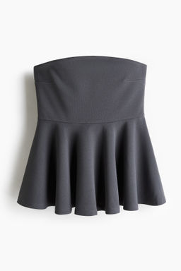 Top bandeau con peplum - H&m фото 8