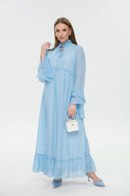 Платье NIKVA н1038-1 голубой