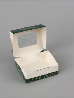 Цена за 5 шт. Коробка подарочная, самосборная «Новый год!», 10×8×3.5 см