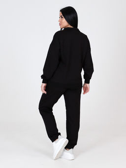 СК-2301 ЖЕНСКИЙ СПОРТИВНЫЙ КОСТЮМ (Черный) - А-дина фото 6