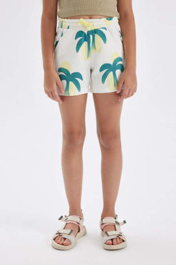 Шорты с рисунком для девочек - Defacto фото 4