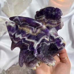 Фигурка резная "Дракон" из Аметиста