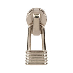 Gamma Замок декор. к молнии №114 спираль тип 5 замок-автомат 100 шт никель