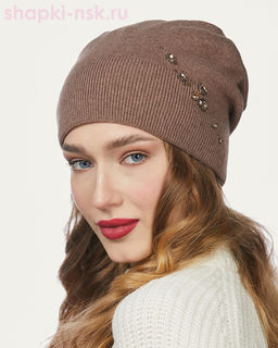 191022 1 A KHW F Пирей Шапка женская флис (56-58)